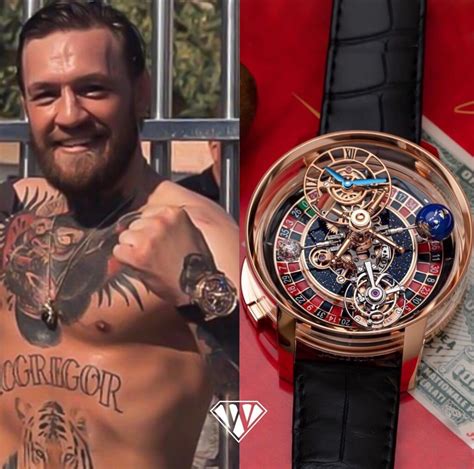 conor mcgregor roulette watch